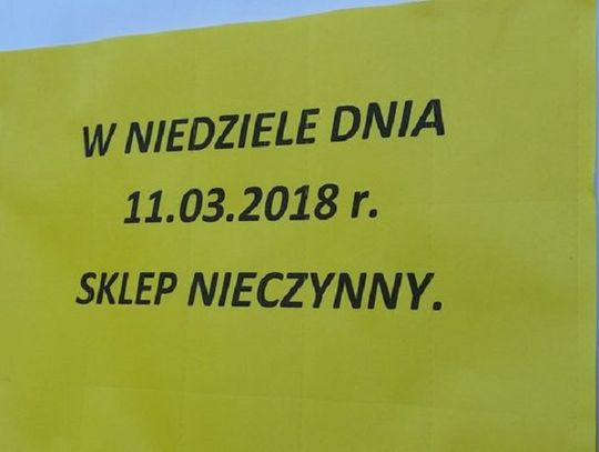 PIP nie wykazał złamania ustawy o zakazie handlu w Chełmie, ale otrzymał kilka 'zgłoszeń'