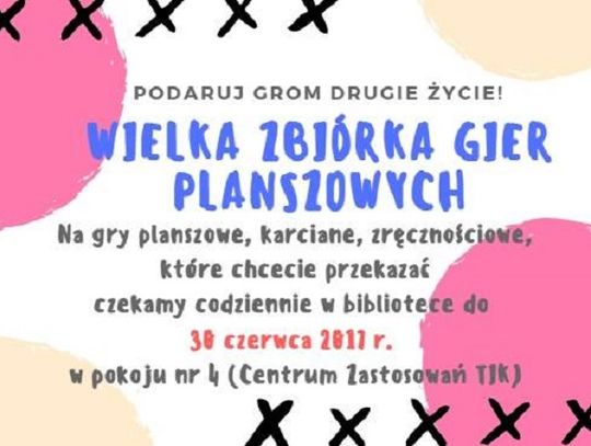 Podaruj grom drugie życie! Akcja Biblioteki Pedagogicznej w Chełmie