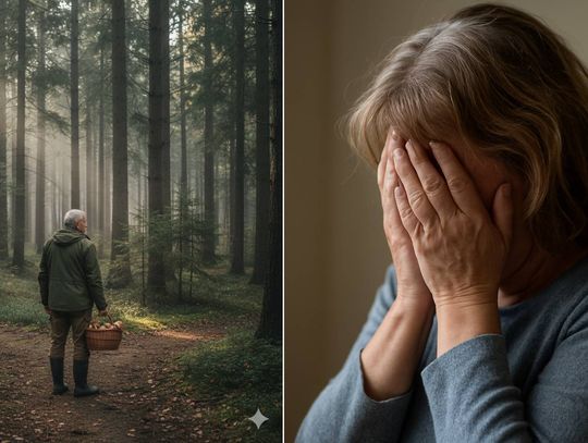 Policjanci z Włodawy uratowali zdesperowaną kobietę i odnaleźli zaginionego grzybiarza