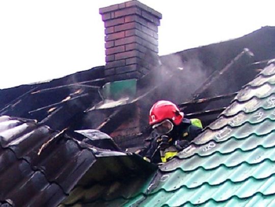 Pożary w kominach - strażacy apelują o ostrożność