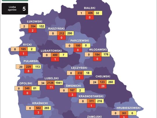 Rekordowa doba w Polsce - prawie 400 nowych przypadków zachorowań i 14 zgonów