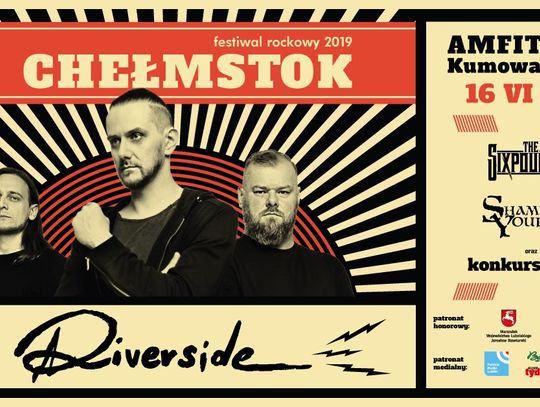 Riverside na Festiwalu Rockowym Chełmstok 2019 - WSTĘP WOLNY!