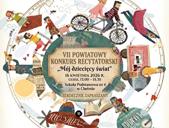 Rozmowa z Agnieszką Pieniążek - koordynatorką VII Powiatowego Konkursu Recytatorskiego „Mój dziecięcy świat”