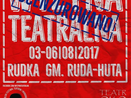 Ruda Huta zaprasza na Ogólnopolski Festiwal Teatrów i Monodramistów "Wyżyna Teatralna"