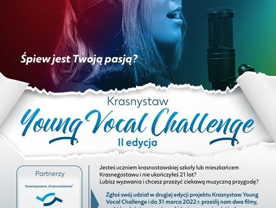 Ruszyła druga edycja Krasnystaw Young Vocal Challenge