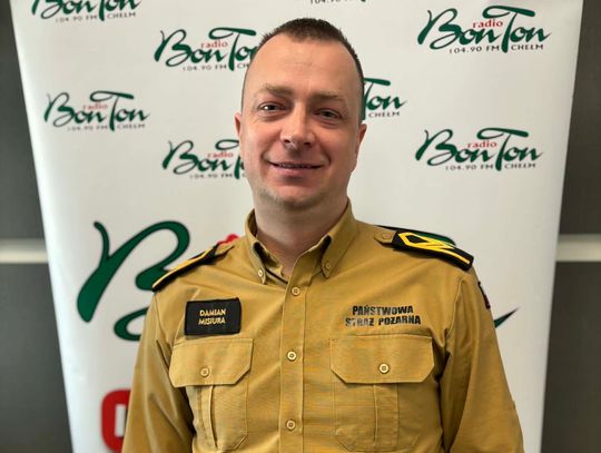 Rzecznik PSP w Chełmie, st. ogn. Damian Misiura o pladze i bezsensowności podpaleń traw
