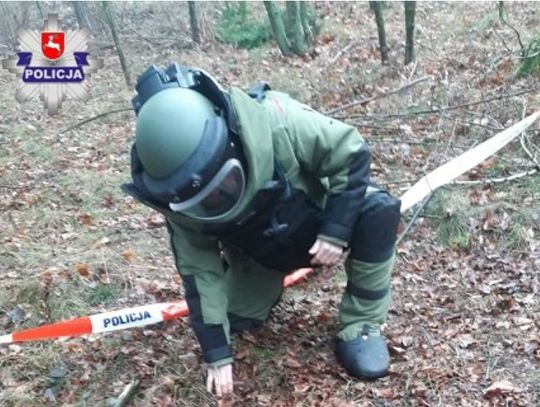 Saperzy z Chełma zneutralizowali pocisk lotniczy