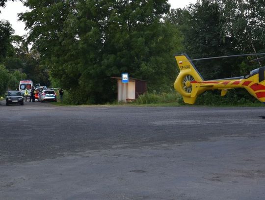 Śmiertelne potrącenie 10-latka na drodze w gminie Uchanie