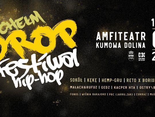 Sokół i Hemp-Gru na Chełm Drop Festiwal Hip-hop | Amfiteatr Kumowa Dolina