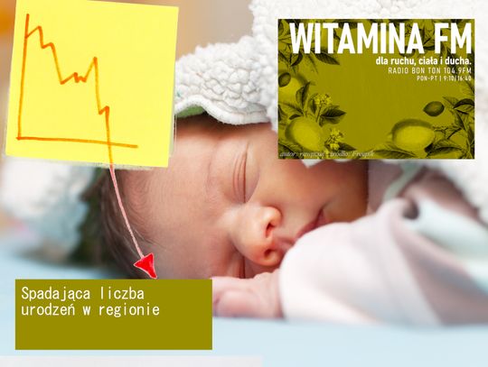 Spadająca liczba urodzeń w regionie - Witamina FM