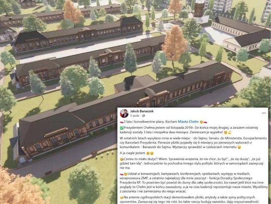 Spór o 180 mln zł na Muzeum Pamięci Ofiar Rzezi Wołyńskiej w Chełmie. Prezydent Banaszek odpowiada na medialne zarzuty