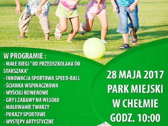 Sportowy Dzień Dziecka 28 maja w Parku Miejskim!