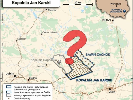 Sprawa kopalni Jan Karski trafiła do sądu. Prairie Mining pozywa polski rząd