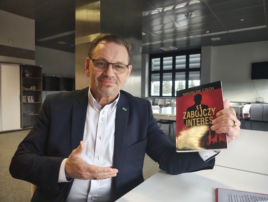 Stacja: Kryminał - czyli Mirosław Czech o swoim debiucie literackim