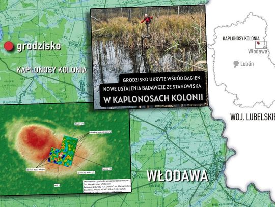 Tajemnica ukryta wśród bagien. Niezwykłe odkrycia archeologiczne w Kaplonosach-Kolonii [ZDJĘCIA]