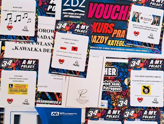 Od 23-25 stycznia w godzinach 10:00-14:00 odbędą się licytacje WOŚP w Radiu Bon Ton.