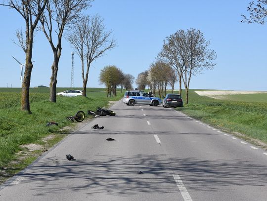 Uważajmy na motocyklistów - niebezpiecznie na drogach powiatu