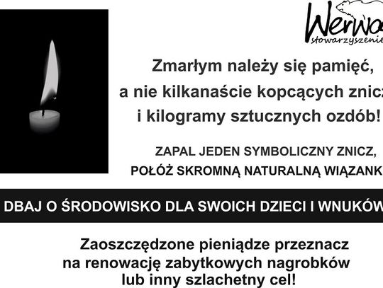 WeRwA apeluje: "Zamiast kupować plastiki - wspierajmy szczytne cele"