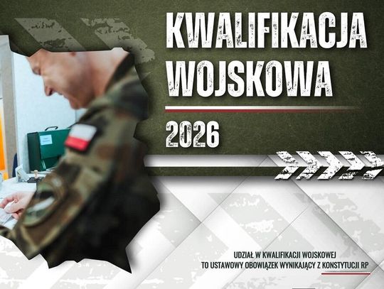 W poniedziałek rozpocznie się kwalifikacja wojskowa w powiecie chełmskim. Komisja Lekarska będzie realizować pracę w siedzibie bursy szkolnej przy ulicy Powstańców Warszawy 8.