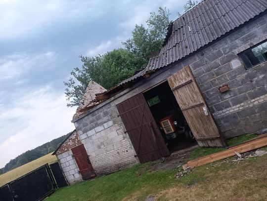 Wiadomości lokalne. Burze nad regionem: powiat włodawski najbardziej poszkodowany