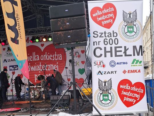 Wiadomości lokalne. Chełm podsumowuje 34. Finał WOŚP – ponad 250 tys. zł zebrane