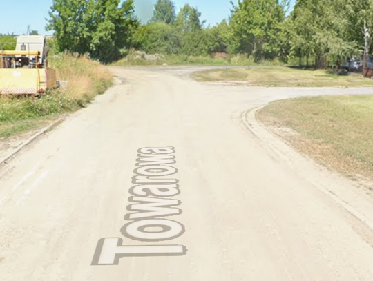 Na zdjęciu odcinek ulicy Towarowej w Chełmie