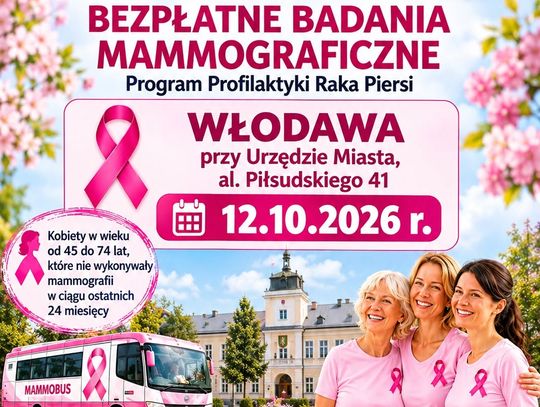 Mobilny gabinet stanie 12 października przy Urzędzie Miasta przy alei Piłsudskiego 41.