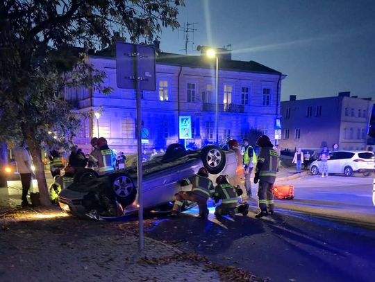 Wiadomości lokalne. Niejedna stłuczka i pijani kierowcy. Pół doby kolizji na chełmskich ulicach
