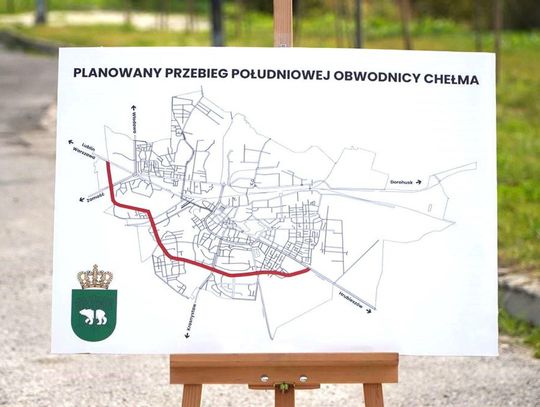 Wiadomości lokalne. Nowa droga przez południe Chełma. Inwestycja obejmie około 300 działek