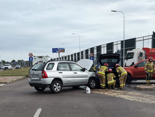 Wiadomości lokalne. Policjanci z Chełma świadkami kolizji. Natychmiast ruszyli do akcji