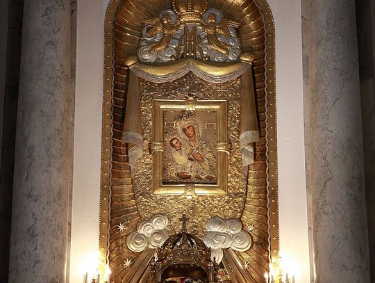 Ikona Matki Bożej Chełmskiej w Sanktuarium Maryjnym w Chełmie