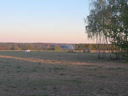 W ostatnich dniach w powiecie włodawskim doszło do kilku pożarów traw i zadymień