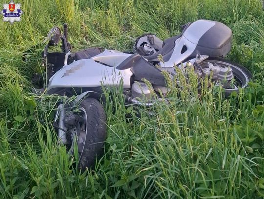 Wiadomości lokalne. Chełmianin ranny w wypadku na drodze wojewódzkiej 812 w Krupem. Policja wyjaśnia okoliczności zdarzenia