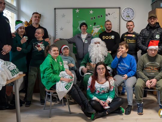 Biało-Zielony Mikołaj