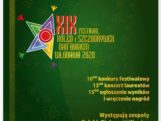 XIX FESTIWAL KOLĘD I SZCZODRYWEK NAD BUGIEM – WŁODAWA 2020