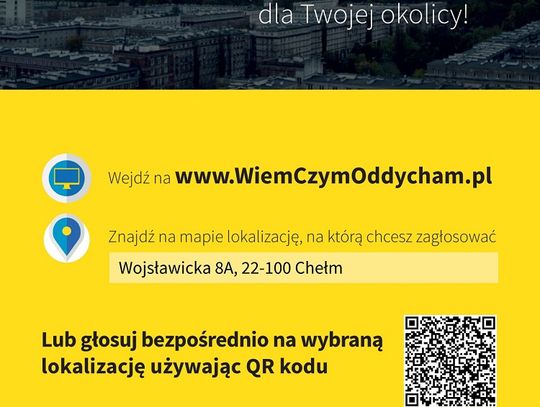 Zagłosuj w sprawie czujników smogu w Chełmie!