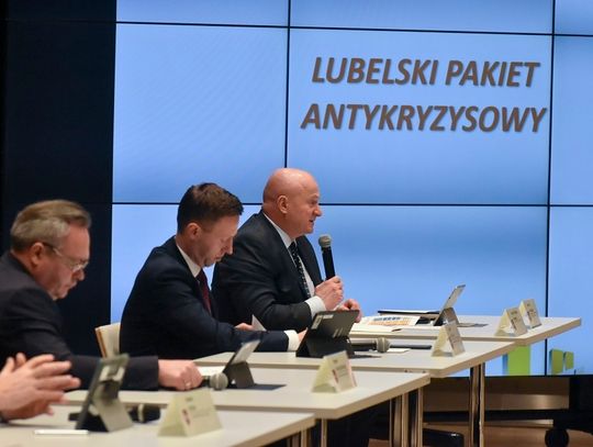 Zarząd Województwa Lubelskiego przedstawił Lubelski Pakiet Antykryzysowy