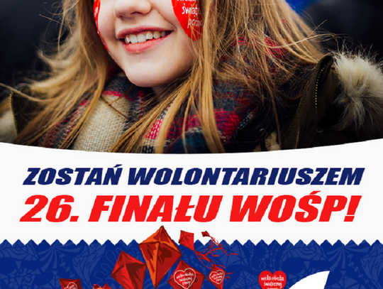 Zostań wolontariuszem 26. Finału WOŚP!