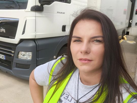 Życie w drodze. Rozmowa z Kamilą Błaszczuk - zawodowym kierowcą ciężarówki