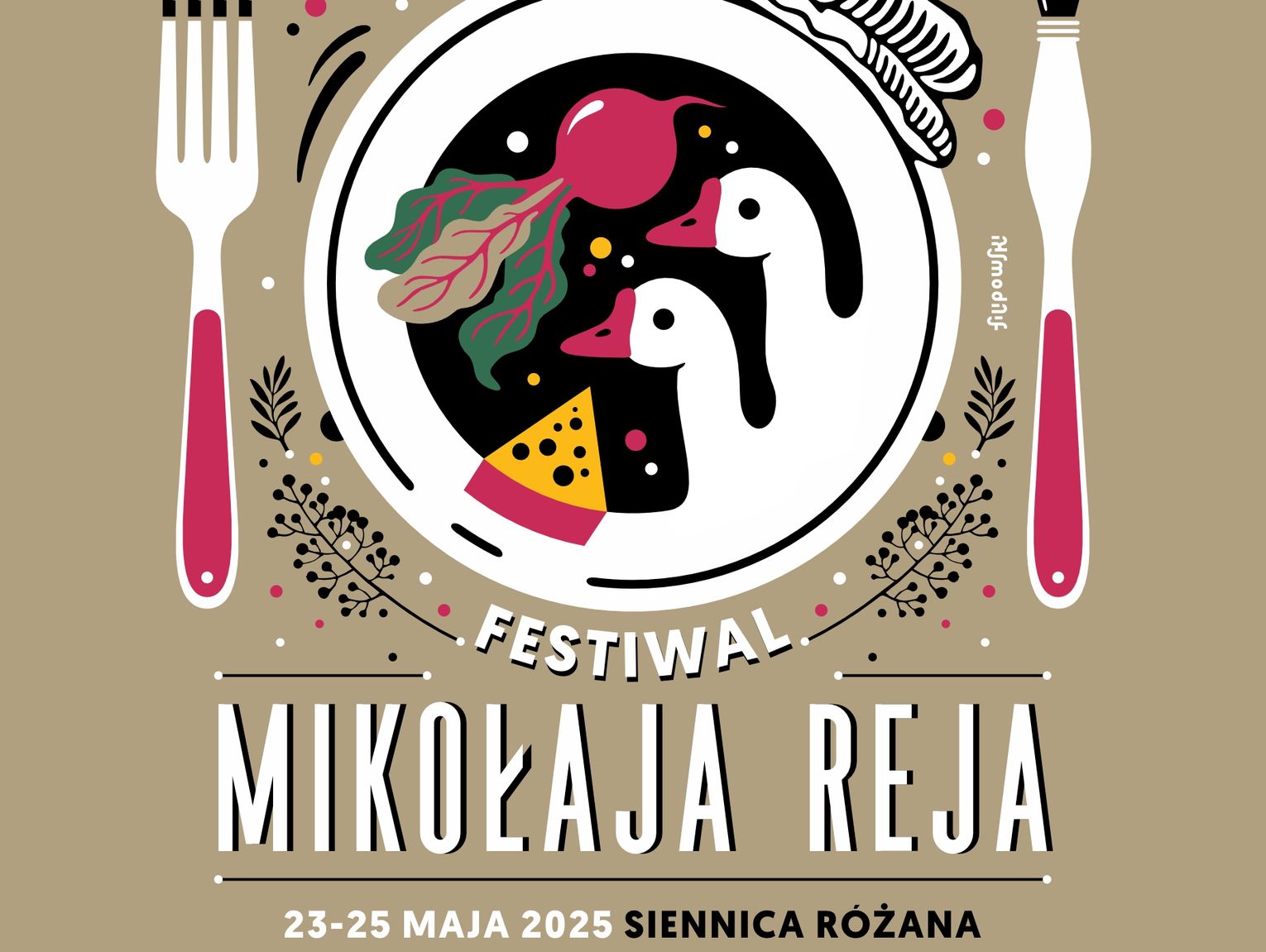 Agnieszka Poźniak, dyr. Centrum Kultury w Siennicy Różanej. Zaproszenie na Festiwal Mikołaja Reja