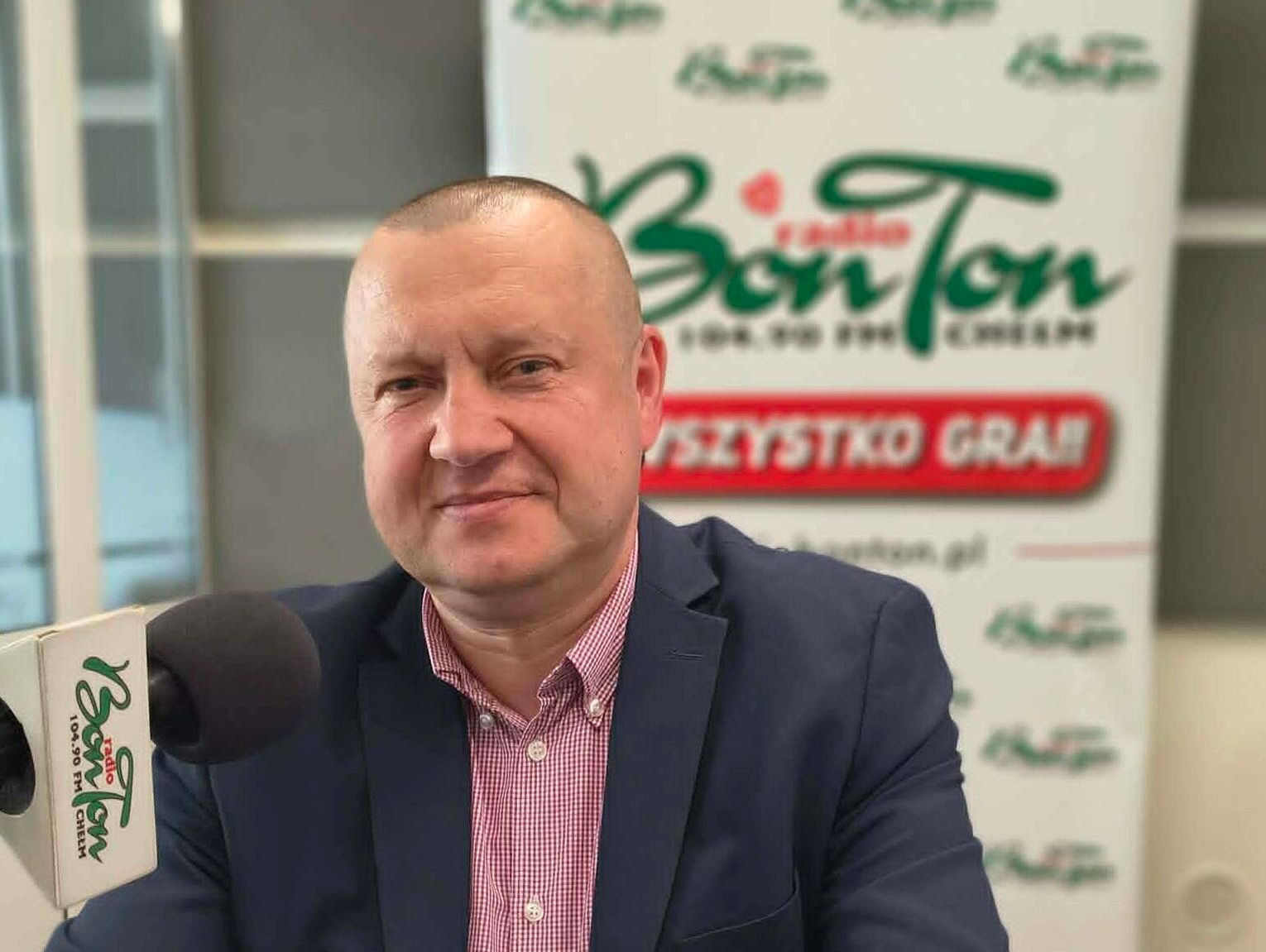 Artur Borzęcki - dyrektor Miejskiej Biblioteki Publicznej w Krasnymstawie