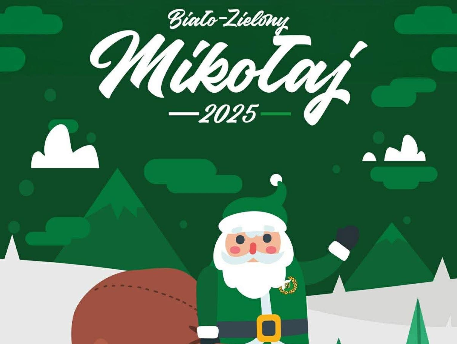 Biało - Zielony Mikołaj znowu w akcji