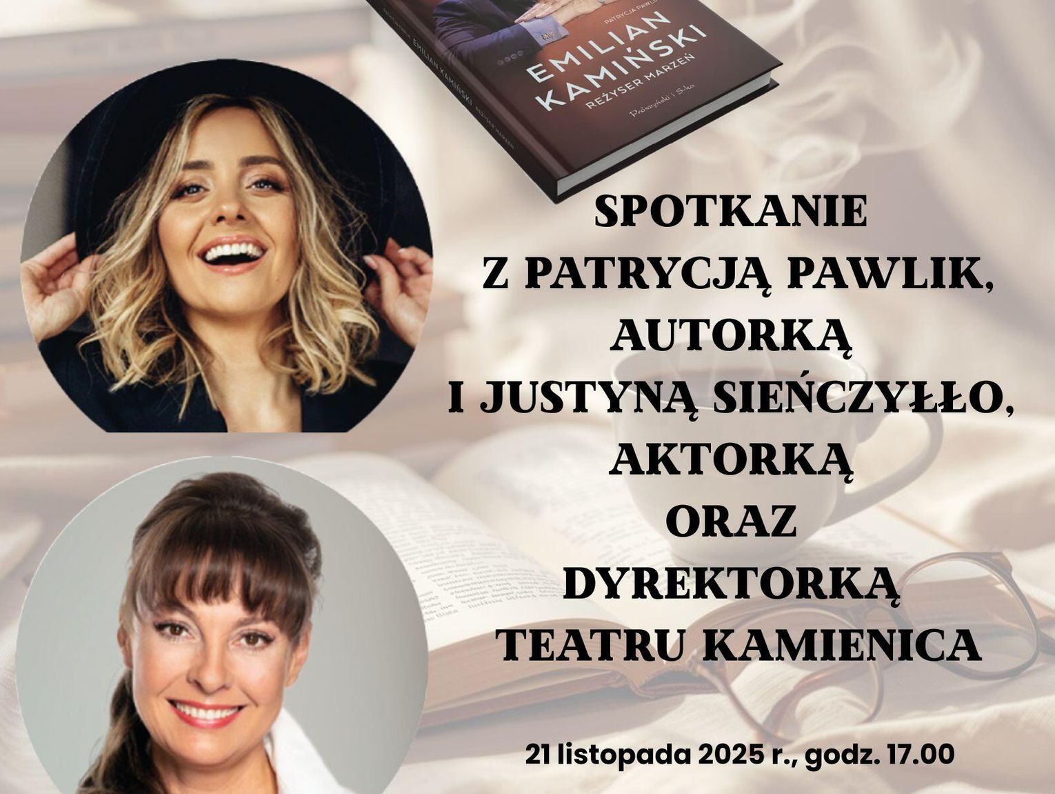 BLIŻEJ KULTURY (odc. 297) – Promocja książki „Emilian Kamiński. Reżyser marzeń”