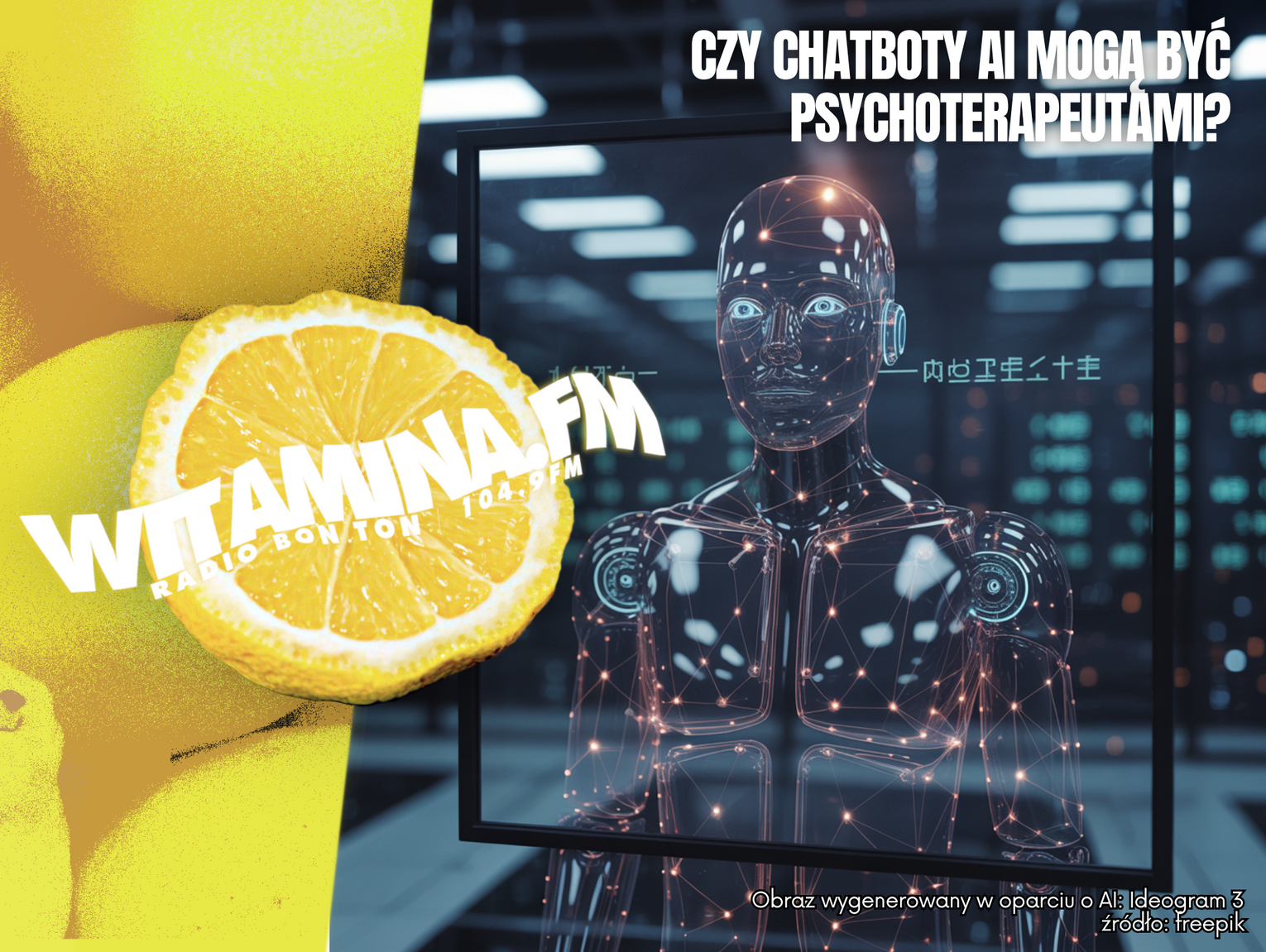 Chatbot AI jako Psychoterapeuta? - Witamina.FM
