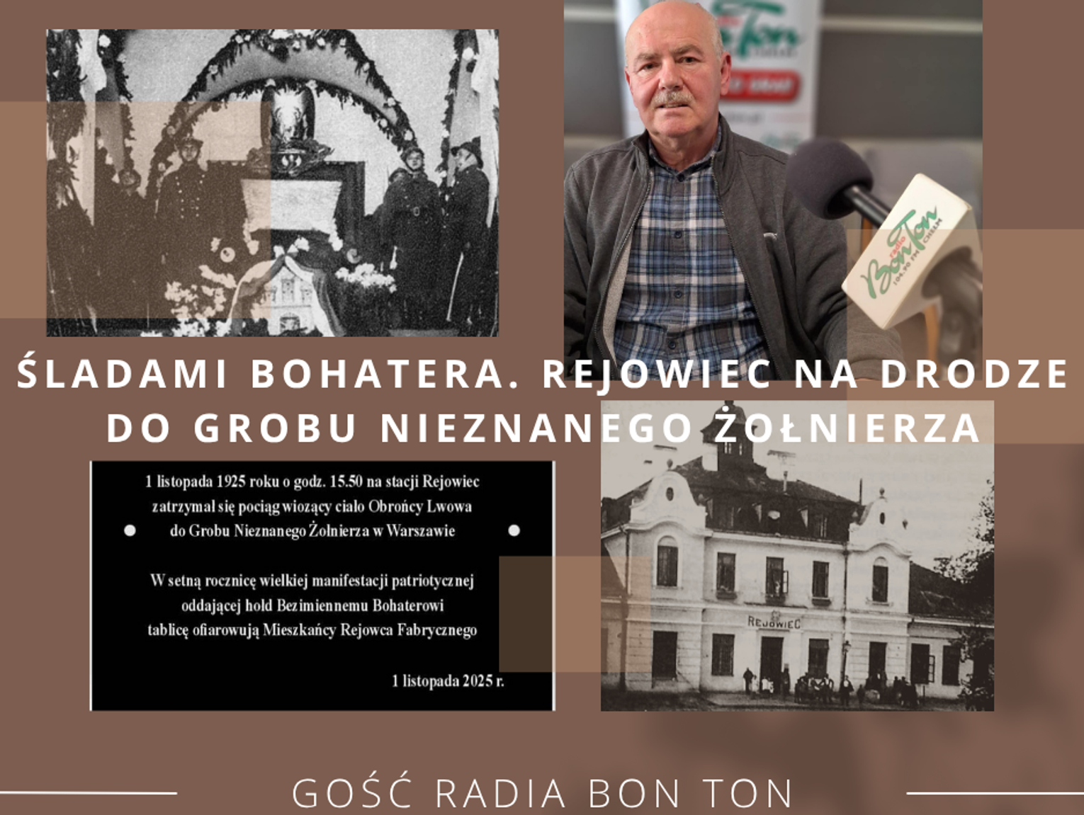 Chwila pamięci na stacji Rejowiec. Marek Świderczuk z Fundacji Reybudhelp o rocznicowej inicjatywie.