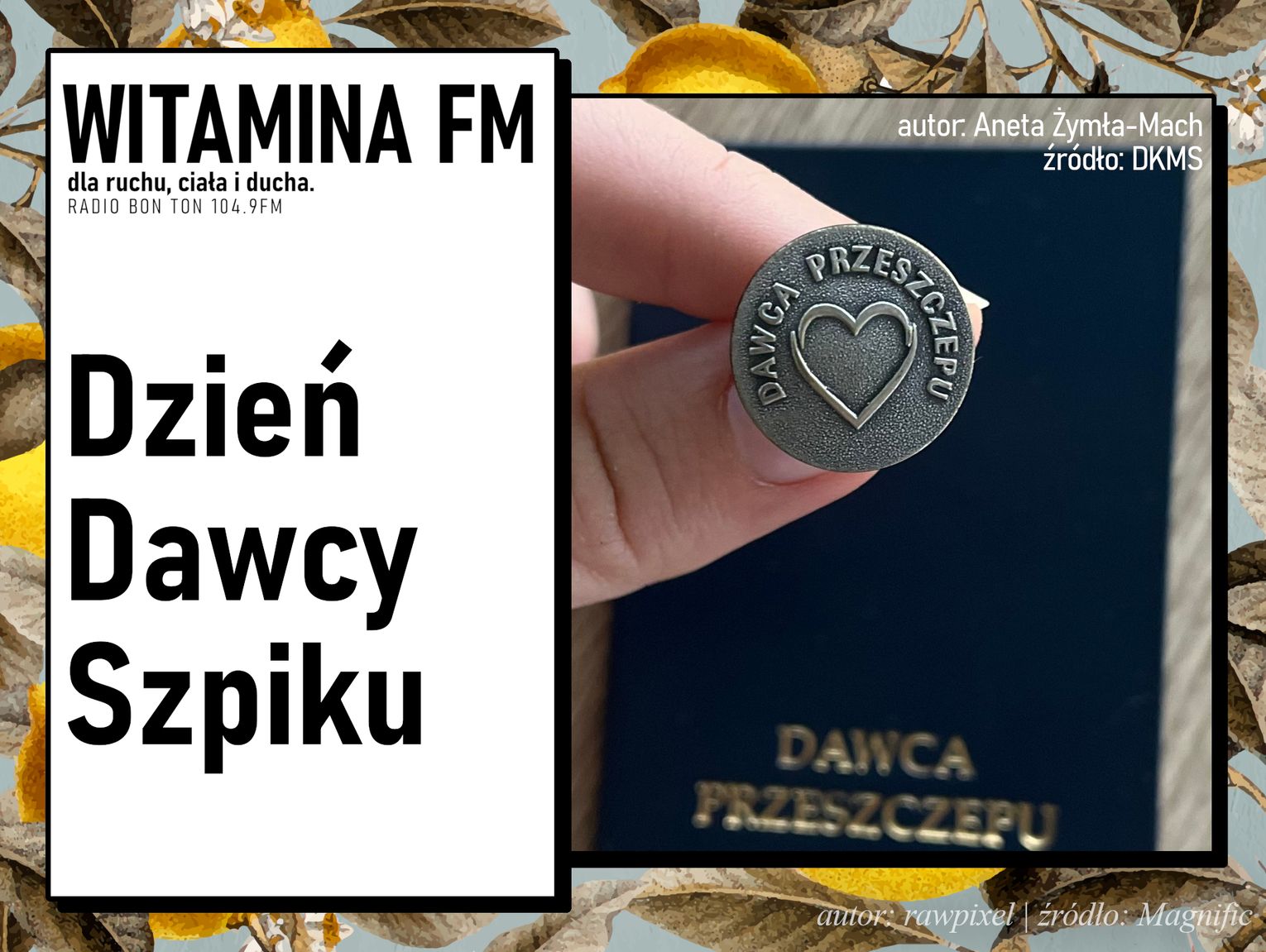 Dzień Dawcy Szpiku | Witamina FM