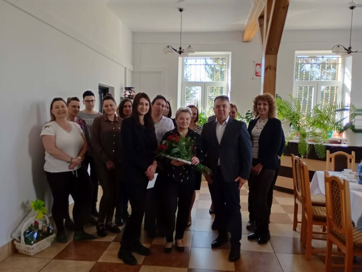 Gm. Izbica. Pożegnanie po latach pracy. Elżbieta Płatek zakończyła zawodową drogę