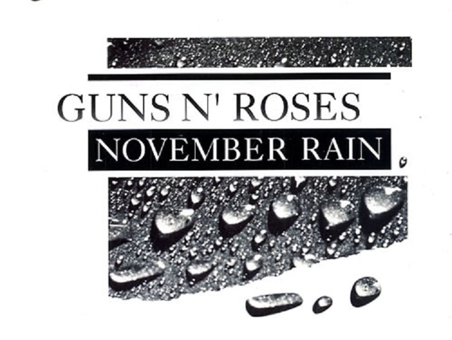 GUNS'N'ROSES "November rain"
