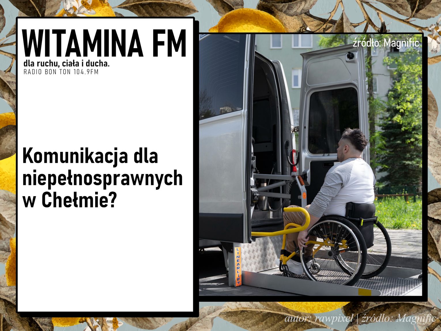 Komunikacja dla niepełnosprawnych w Chełmie? | Witamina FM