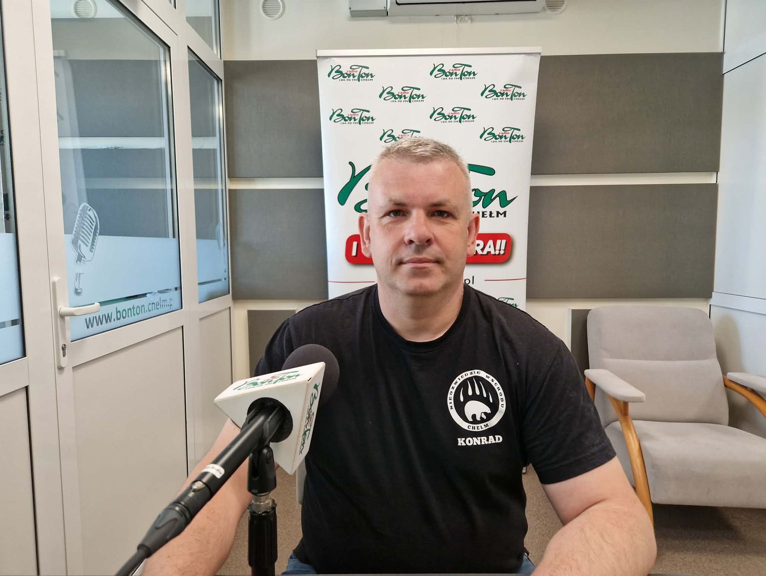 Konrad Chudoba - prezes Stowarzyszenia Motocyklistów Chełmskich Niedźwiedzie Wschodu